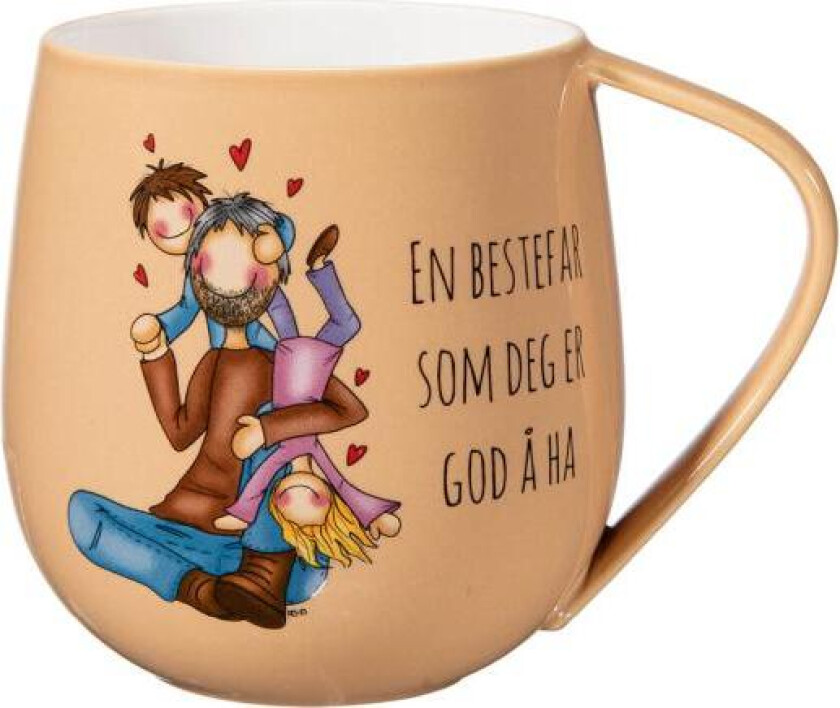 - Krus 40 cl bestefar beige