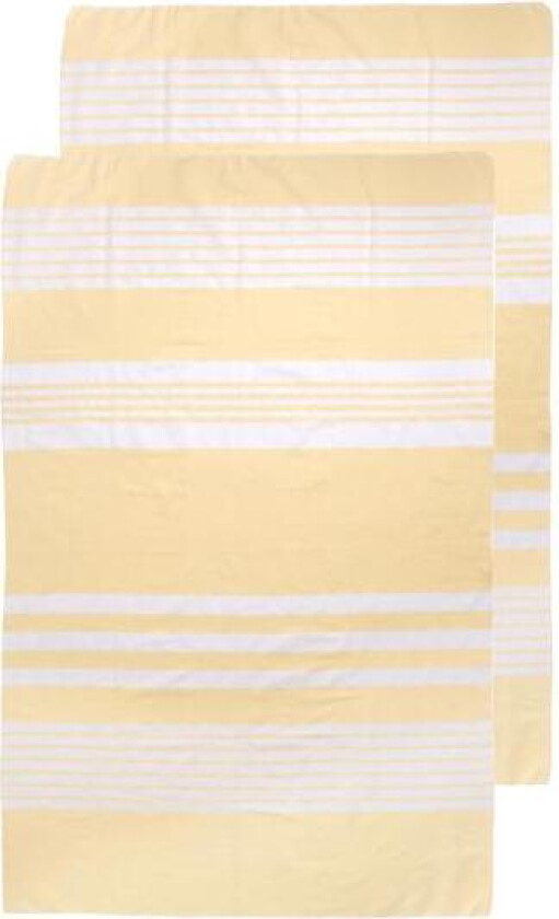 - Ella Hamam kjøkkenhåndkle 2 stk 50x70 cm gul
