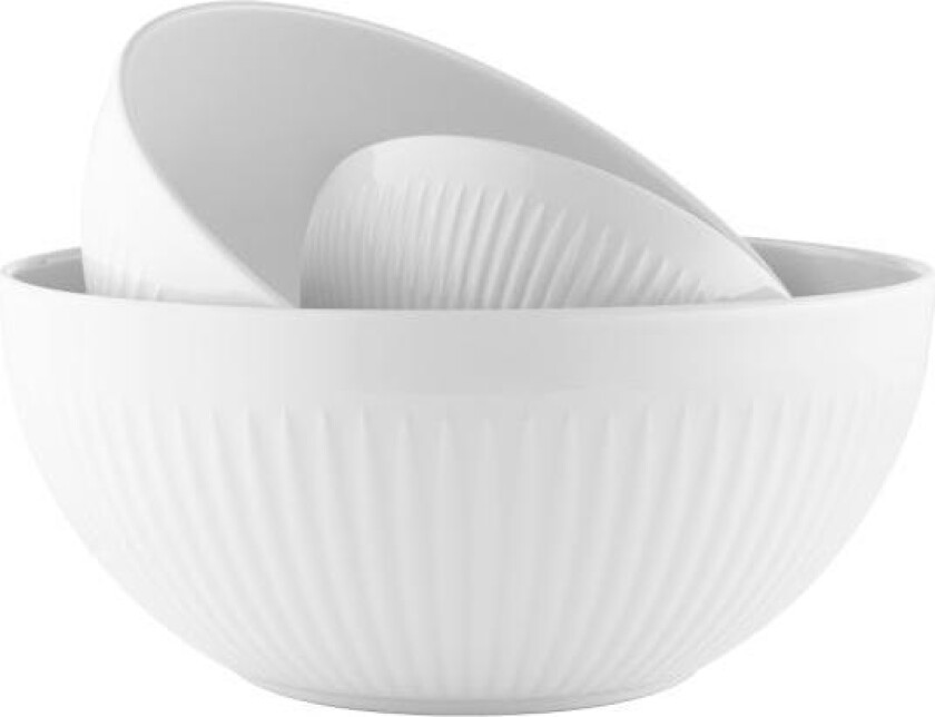 - Legio Nova skålsett 3 stk 0,5/1,8/3,2 L