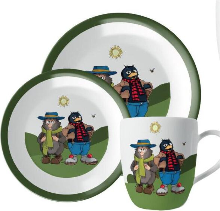 - Ludvig & Solan barneservise 3 deler