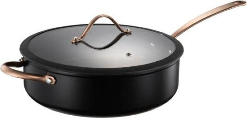 - Black Copper sautepanne 28 cm svart/kobber