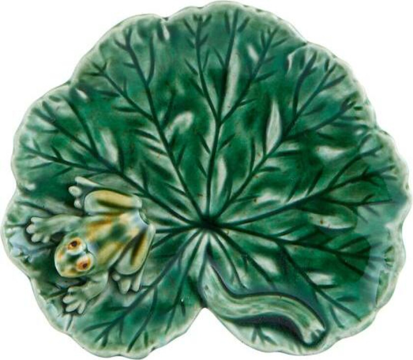 - Countryside Leaves skål 13x11,3 cm frosk grønn