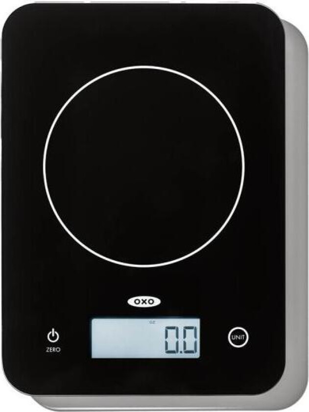 - Kjøkkenvekt i glass