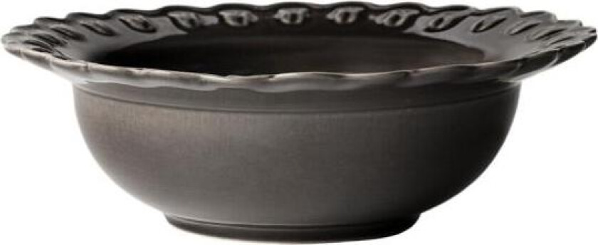 - Tulipa dyp tallerken 23 cm almost black