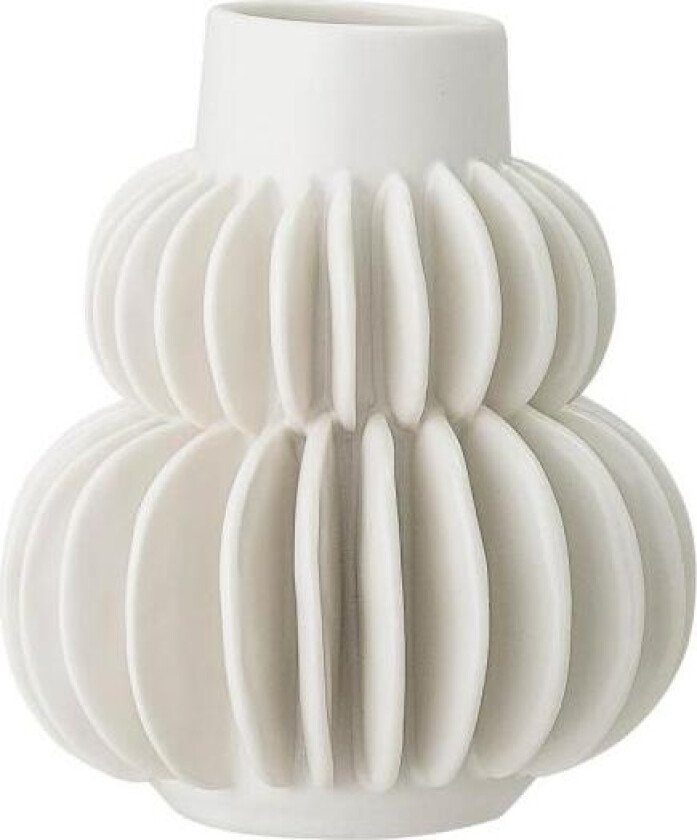 - Halfdan vase 14 cm hvit