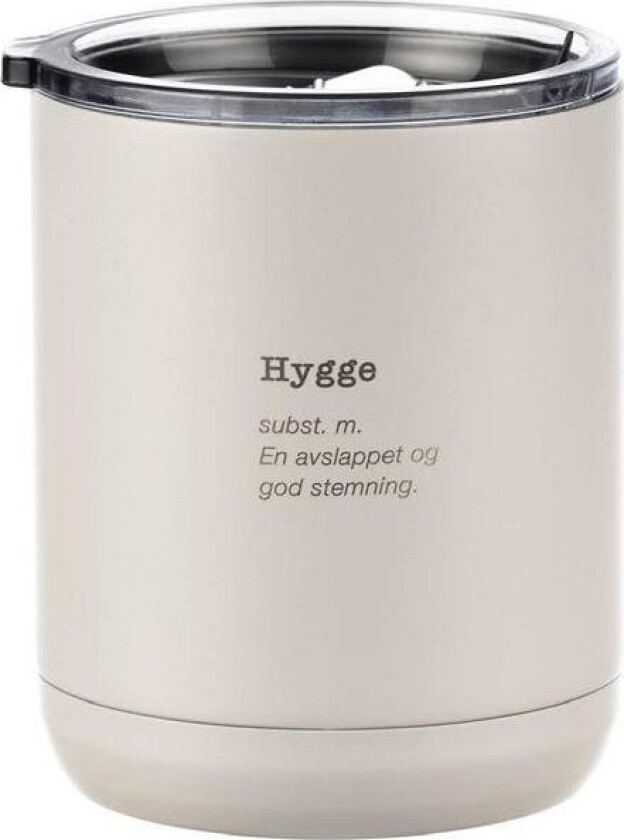 - Termokopp hank hygge 33 cl hvit
