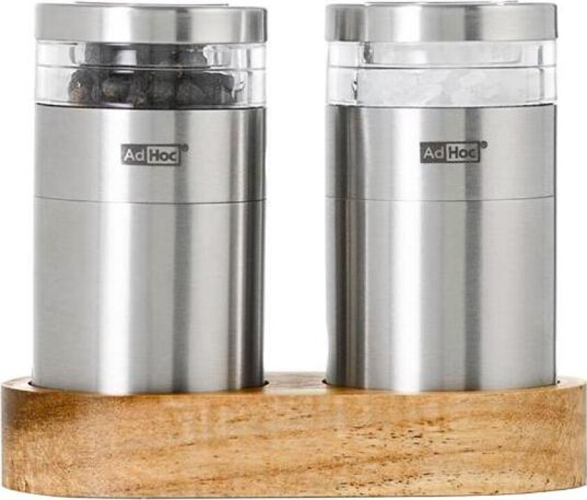 - Menage molto salt & pepperbøsse stål