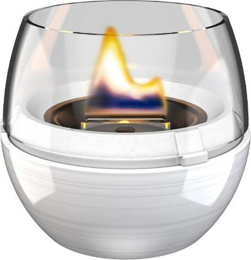 Bilde av - Tulip lykt D14 cm hvit