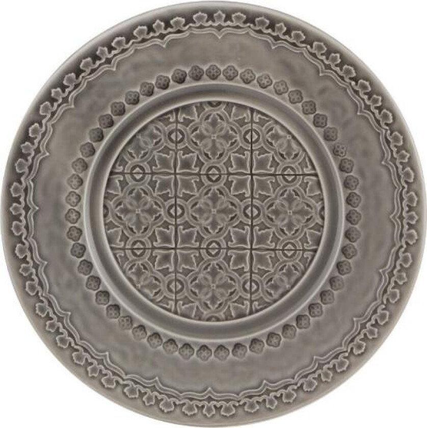 - Rua Nova tallerken flat 22 cm antrasitt