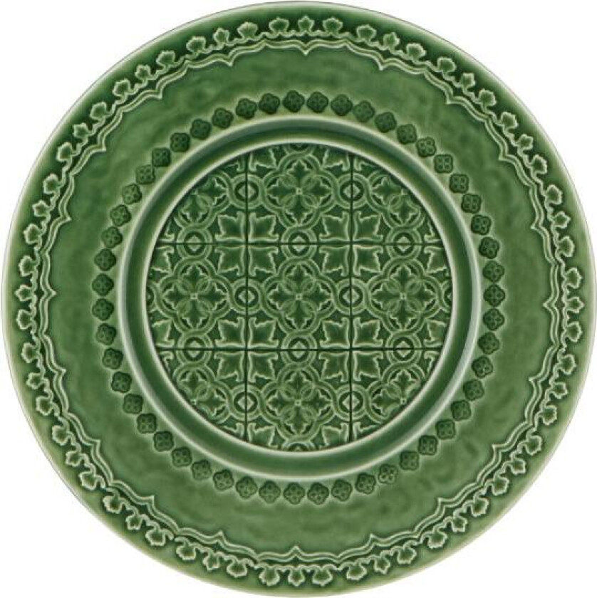 - Rua Nova tallerken flat 22 cm grønn