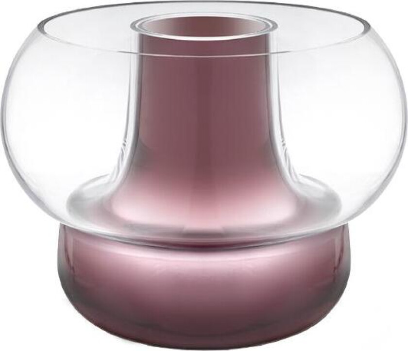 - Cado vase H24 cm plomme