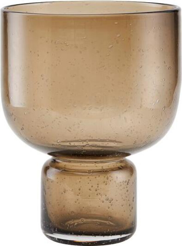 - Farida vase 22 cm brun
