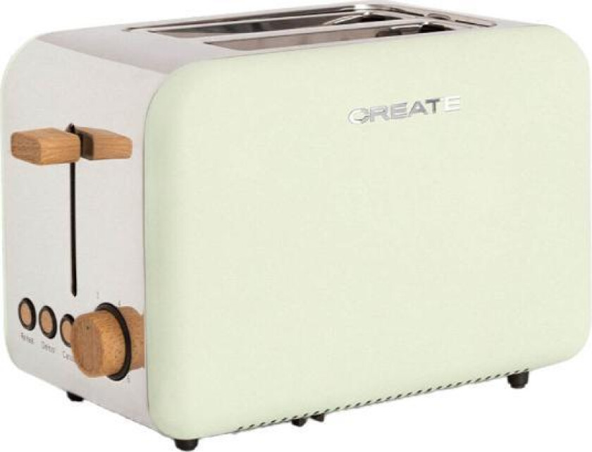 - Brødrister lys grønn