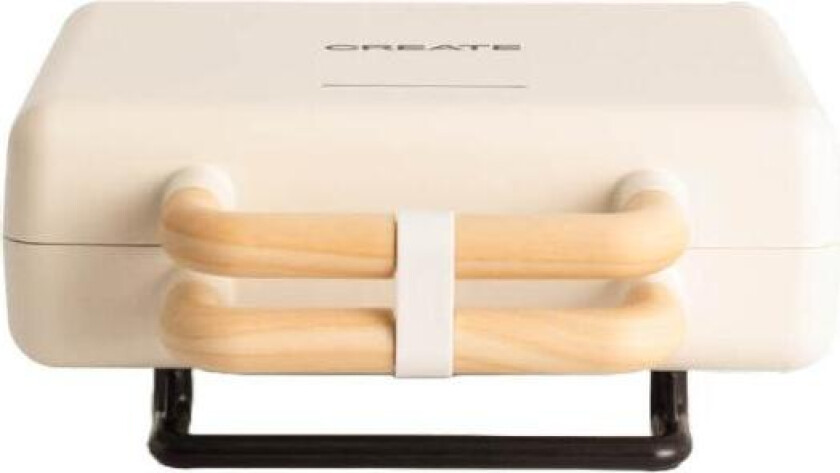 - 3i1 toaster vaffel, grill og toast off white