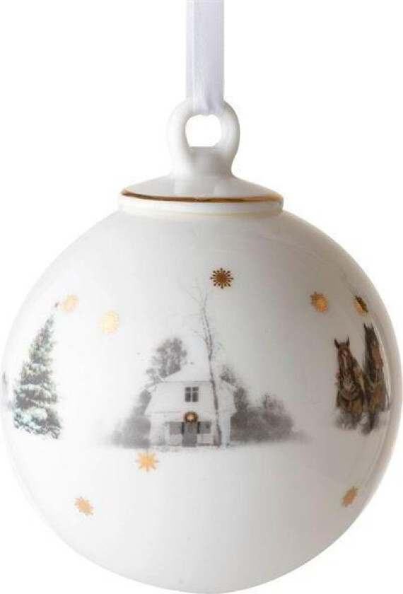 - Julemorgen Hus liten julekule