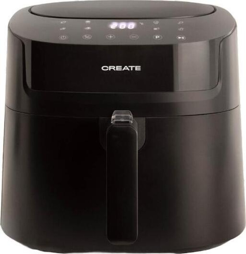 - Airfryer single kurv 6,2L svart