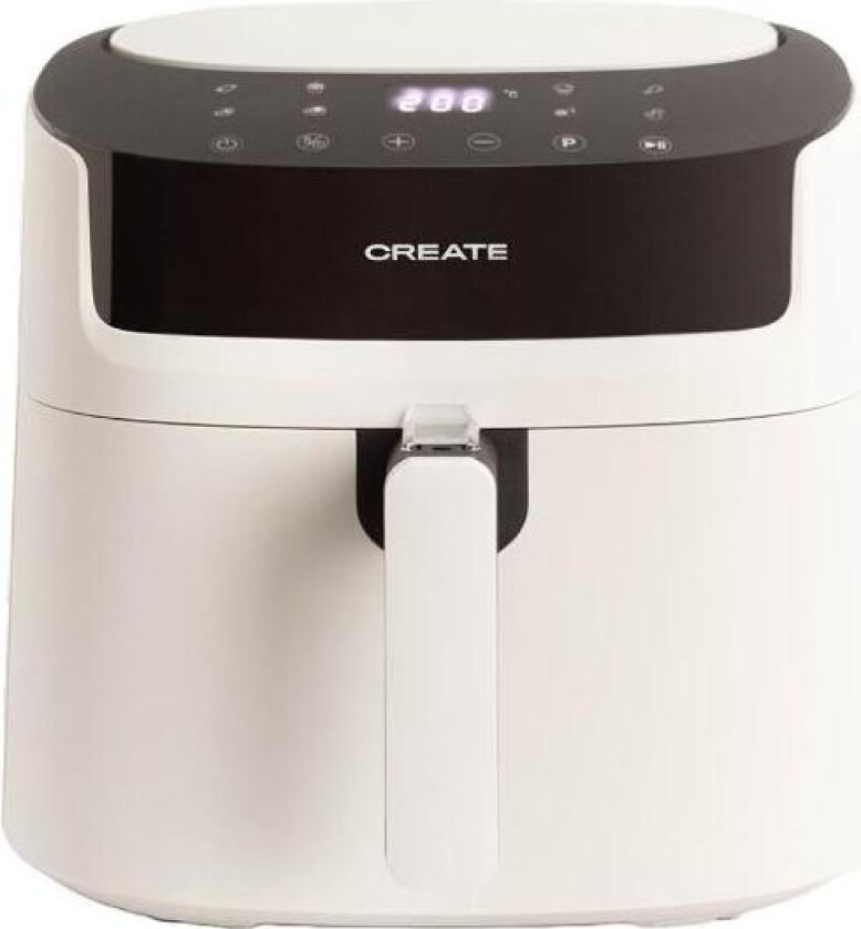- Airfryer single kurv 6,2L hvit