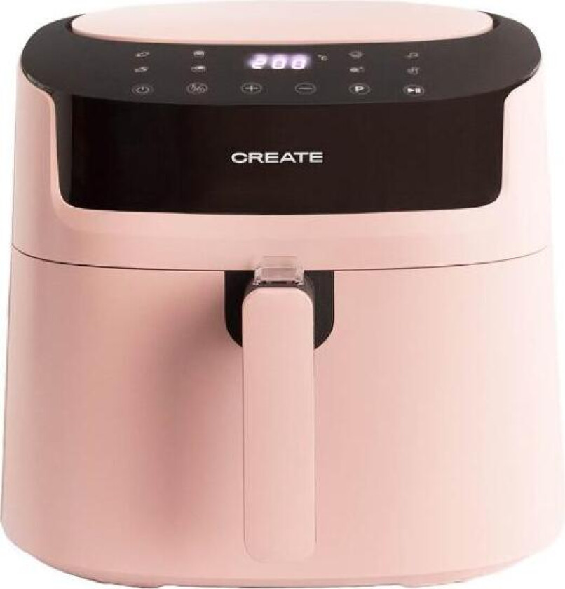 - Airfryer single kurv 6,2L rosa