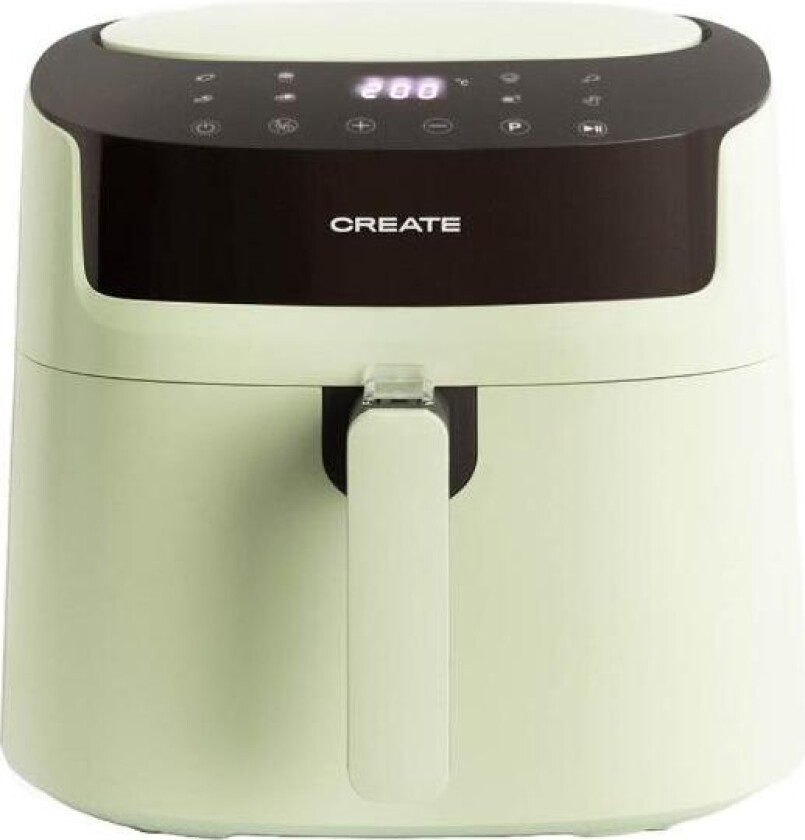 - Airfryer single kurv 6,2L lys grønn