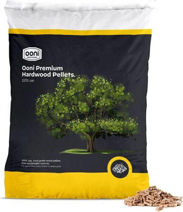 - Pellets til fyra pizzaovn 10kg eik