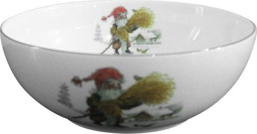 - Midthun Jul serveringsskål 2L hvit/multi