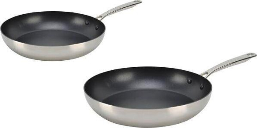 - Rix Pro stekepanne 2 deler 22/28 cm stål