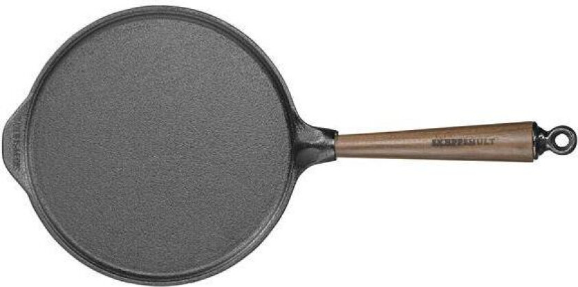 - Pannekakepanne 23 cm med valnøtt håndtak