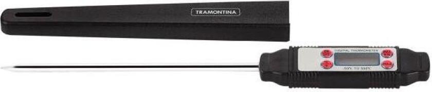 - Digitalt termometer svart