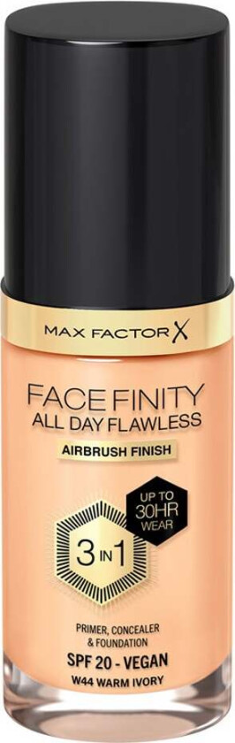 Facefinity All Day Flawless 3-In-1 Foundation #W44 War