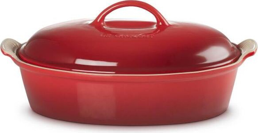 Bilde av - Heritage ovalt fat 36 cm cerise