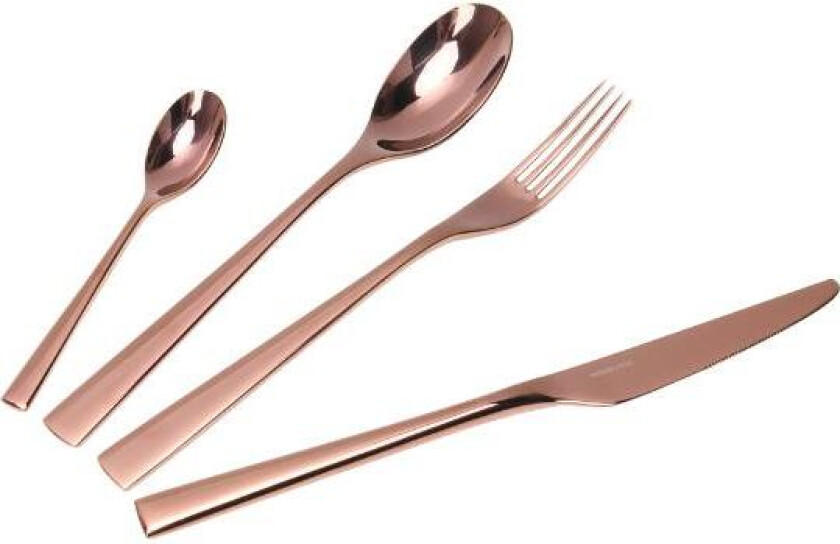 - Black Rose bestikksett 16 deler kobber