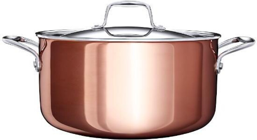 - Signerat gryte 5,3L kobber