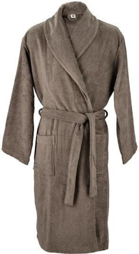 - Classic morgenkåpe S/M taupe