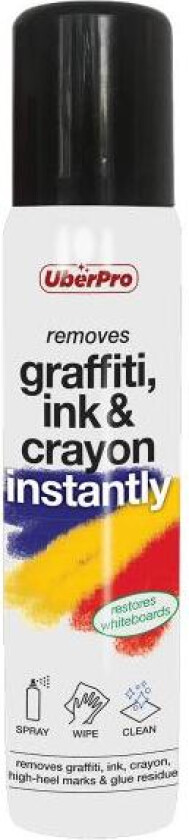 - Grafitti, ink & crayon flekkfjerner grafitti, blekk og fargestifter 100 ml