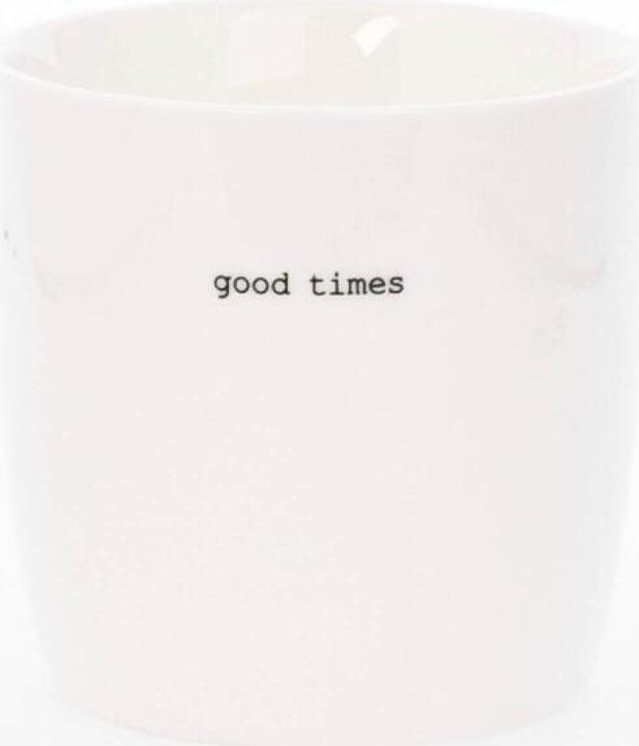 - Krus good times 30 cl hvit