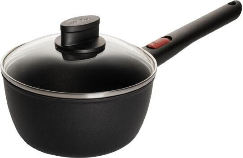 - Eco Lite QXR kasserolle med avtagbart håndtak 1,6 L svart