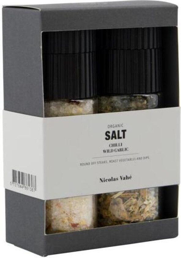 - Gaveeske organisk chilli salt wild garlic