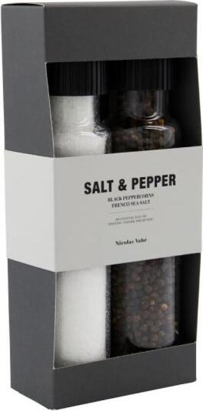 - Gaveeske salt & pepper