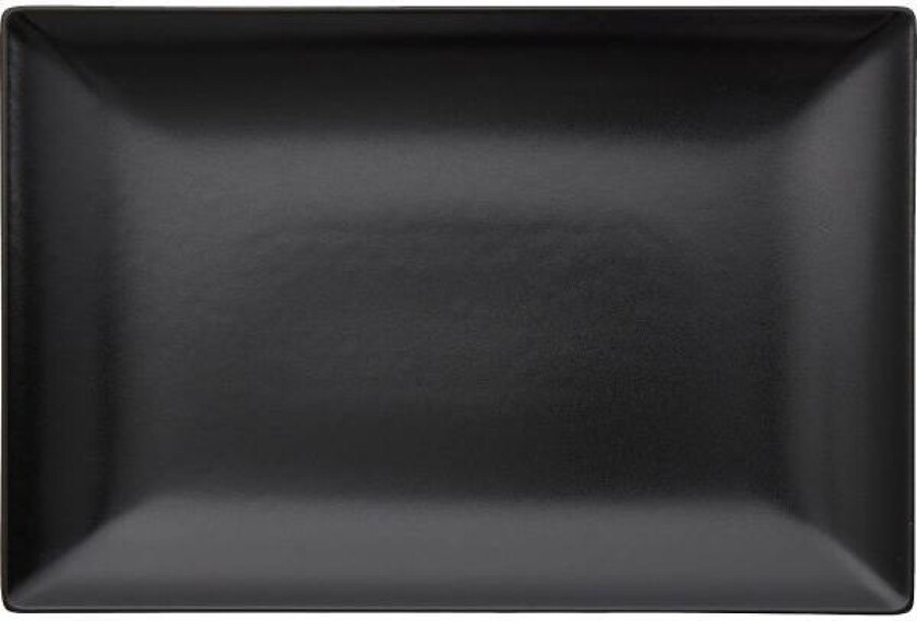 - Quadro tallerken 30x20 cm svart