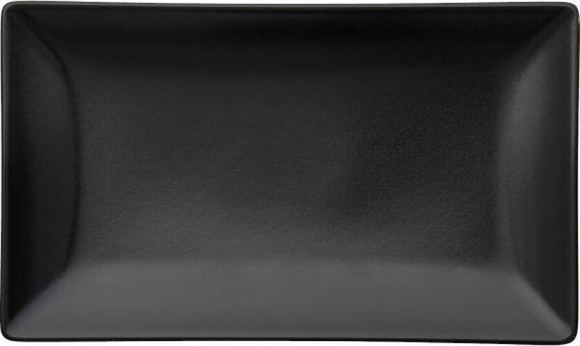 - Quadro tallerken 25x15 cm svart