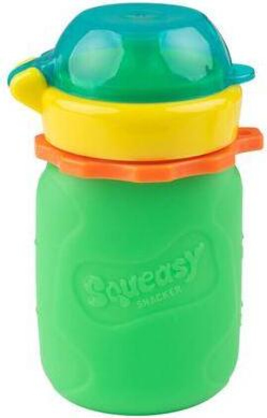 - Snacker drikkeflaske/klemmepose 104 ml green