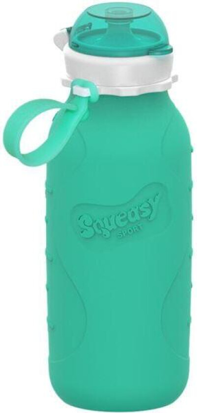 - Sport drikkeflaske/klemmepose 473ml aqua blue
