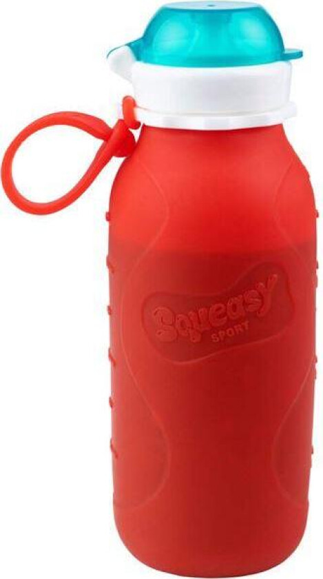 - Sport drikkeflaske/klemmepose 473ml red