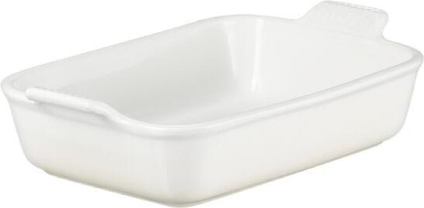 - Heritage rektangulært fat 26 cm meringue
