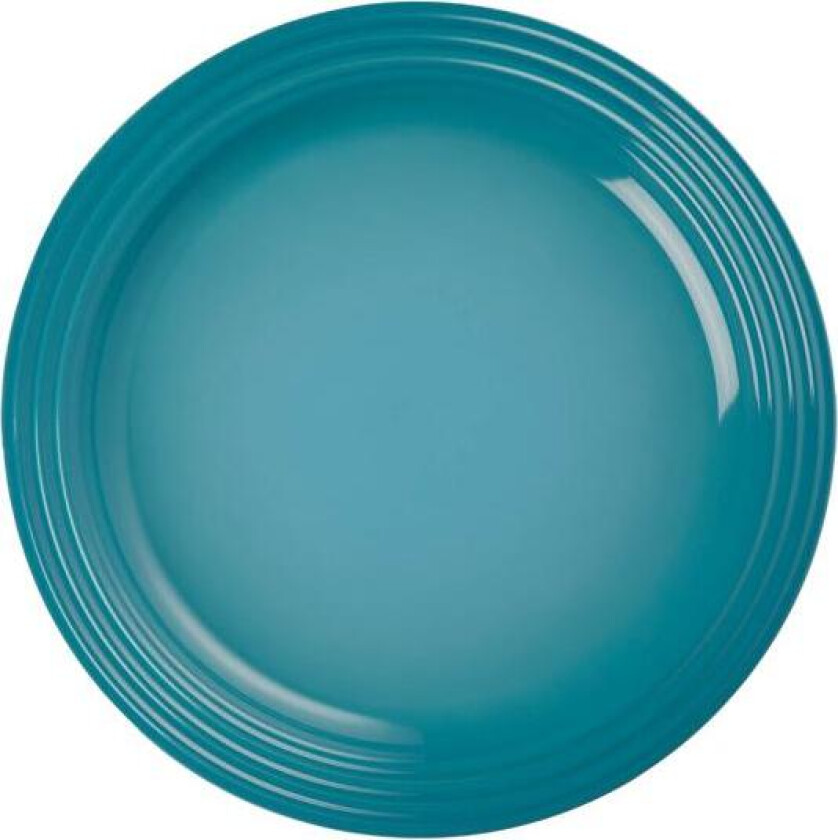 - Signature flat tallerken stentøy 27 cm caribbean