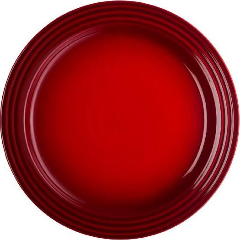 - Signature flat tallerken stentøy 27 cm cerise