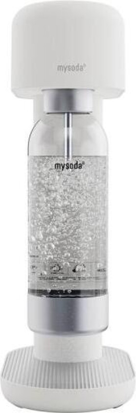 - Ruby 2 kullsyremaskin uten sylinder hvit/sølv