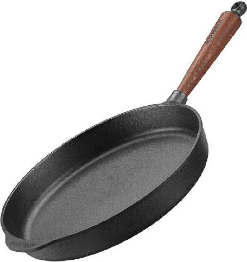 - Traditional sautépanne 30 cm med trehåndtak