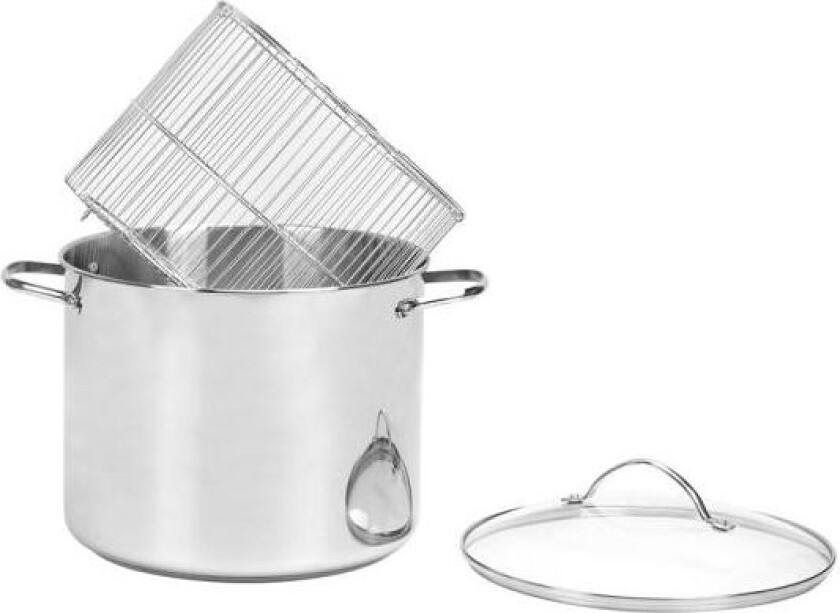 - Kitchen Essentials gryte m/dampkurv 18L