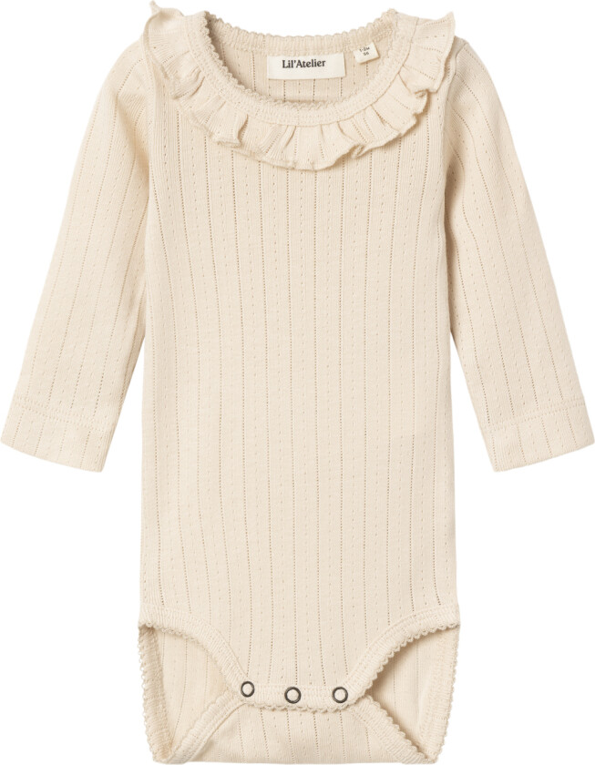 Nbfrachel NIS LS Slim Body LIL Noos Str 62 - Langermet Bodies